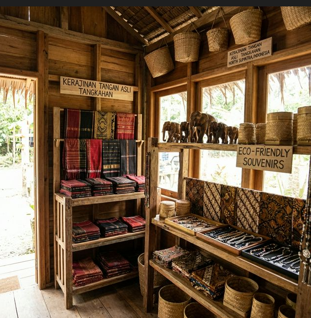 Tangkahan Souvenir Shopping Experience